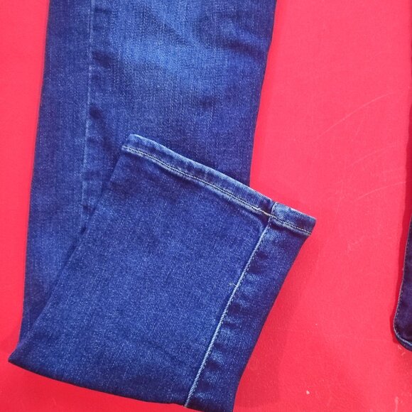 Lucky Brand Jeans Lolita skinny regular indigo blue women's size 00 / 24 - Picture 10 of 11